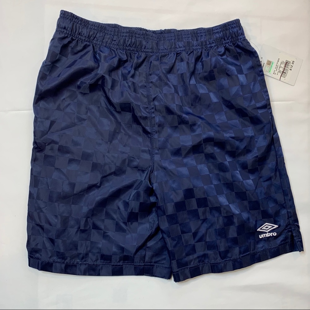 NWT Umbro Blue Boys Shorts